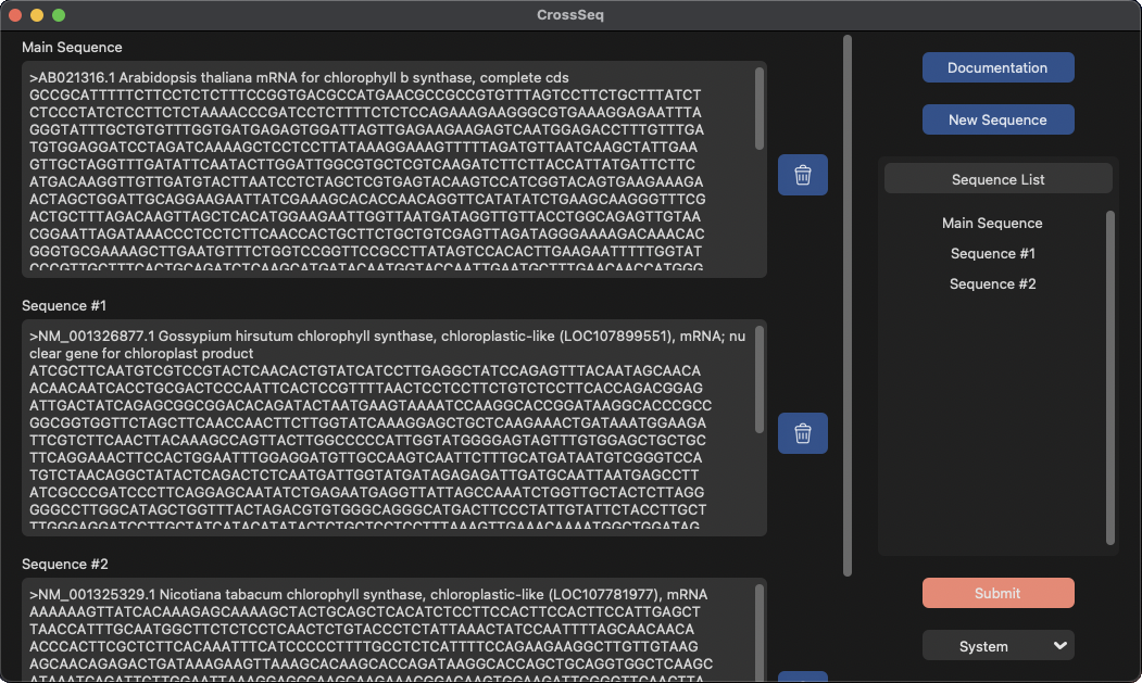 CrossSeq